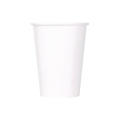 Karat® Double Poly Paper Cold Cups, 12 oz, White, 1,000/Carton