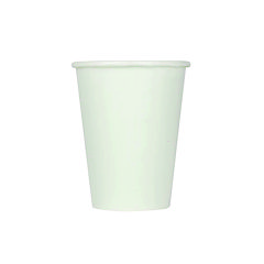 Karat® Double Poly Paper Cold Cups, 9 oz, White, 1,000/Carton