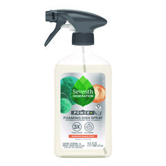 Seventh Generation® Foaming Dish Spray, Mandarin Orange Scent, 16 oz Bottle