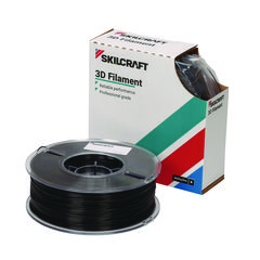 7045017057354, SKILCRAFT 3D Printer Acrylonitrile Butadiene Styrene Filament, 1 kg Spool, 2.85 mm, Black NSN7057354
