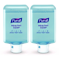PURELL® HEALTHY SOAP with CLEAN RELEASE Technology Fragrance Free Foam, For ES10 Dispensers, 1,200 mL Refill, 2/Carton
