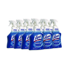 Professional LYSOL® Brand Disinfectant Bathroom Cleaner, 32 oz Spray Bottle, 12/Carton