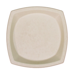 Dart® Compostable Fiber Dinnerware, ProPlanet Seal, Plate, 10 x 10, Tan, 125/Pack
