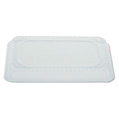 HFA® Plastic Dome Lids, Fits Oblong Pans 2061/2062, 8.25 x 5.88, Clear, 500/Carton