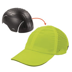 Skullerz 8947 Lightweight Baseball Hat and Bump Cap Insert, X-Large/2X-Large, Lime, Ships in 1-3 Business Days
