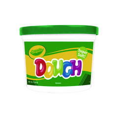 Crayola® Modeling Dough Bucket, 3 lbs, Green