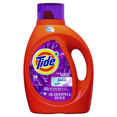 Plus Febreze Liquid Laundry Detergent, Spring and Renewal, 84 oz Bottle