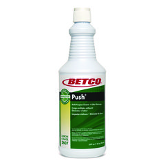 Betco® PUSH All Purpose Cleaner and Odor Eliminator, Lemon and Sage Scent, 32 oz Bottle, 12/Carton