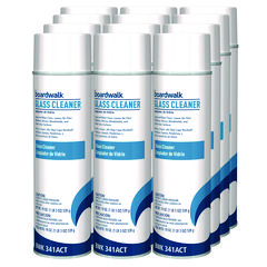Boardwalk® Glass Cleaner, Sweet Scent, 18.5 oz. Aerosol Spray, 12/Carton