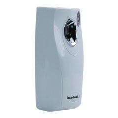 Boardwalk® Classic Metered Air Freshener Dispenser, 4" x 3" x 9.5", White