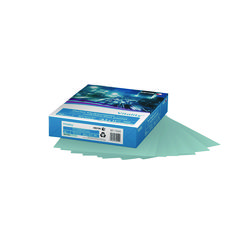 Multipurpose Pastel Colored Paper, 20 lb Bond Weight, 8.5 x 11, Blue, 500/Ream