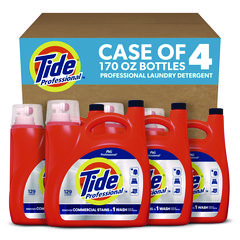 Commercial Liquid Laundry Detergent, 170 oz Pour Bottle, 4/Carton