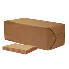 Cascades PRO Select Full Fold II Napkins, 1-Ply, 12 x 8.5, White, 800/Pack, 12 Packs/Carton