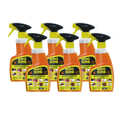 Goo Gone® Spray Gel Cleaner, Citrus Scent, 12 oz Spray Bottle, 6/Carton