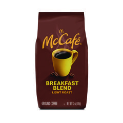 Ground Coffee, Breakfast Blend, 12 oz Bag