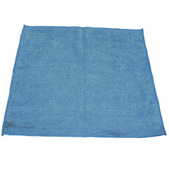 Impact® Lightweight Microfiber Cloths, 16 x 16, Blue, 240/Carton