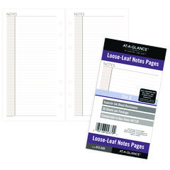 AT-A-GLANCE® Lined Notes Pages