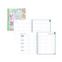 Blue Sky® Ditsy Dapple Light Create-Your-Own Cover Weekly/Monthly Teacher Lesson Planner