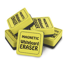 The Pencil Grip™ Magnetic Whiteboard Eraser, 2 x 2 x 1, 12/Pack