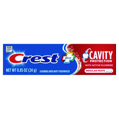 Crest® Cavity Protection Toothpaste, Personal Size, 0.85 oz Tube, 240/Carton