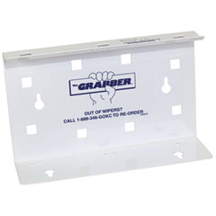 WypAll® The Grabber Wiper Dispenser for Wypall Wipes, 9.4 x, 2.8 x, 5.9, White