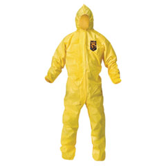 KleenGuard™ A70 Chemical Spray Protection Coveralls, 2X-Large, Yellow, 12/Carton