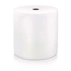 Hard Wound Roll Towel, 1-Ply, 8" x 1,000 ft, White, 6 Rolls/Carton