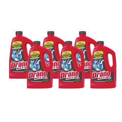 Drano® Max Gel Clog Remover, Bleach Scent, 80 oz Bottle, 6/Carton