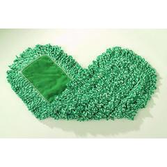 Rubbermaid® Commercial Microfiber Loop Dust Mop, 24" x 5", Green, 12/Carton ; Non-Stock Item - Extended Delivery Time
