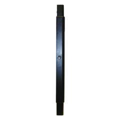 Rubbermaid® Commercial Left Side Upright Leg for Janitor Cart, Plastic, Black ; Non-Stock Item - Extended Delivery Time
