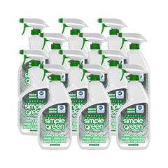 Crystal Industrial Cleaner/Degreaser, 24 oz Spray Bottle, 12/Carton