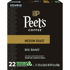 Peet's Big Bang K-Cup, Big Bang, K-Cup, 22/Box