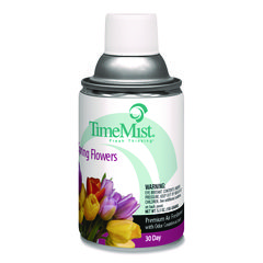 Premium Metered Air Freshener Refill, Spring Flowers, 6.6 oz Aerosol Spray