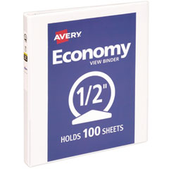 Avery® Economy View Binder with Round Rings