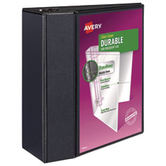 Avery® Durable View Binder with DuraHinge® and EZD® Rings