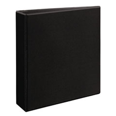 Heavy-Duty View Binder with DuraHinge and One Touch EZD Rings, 3 Rings, 2" Capacity, 11 x 8.5, Black