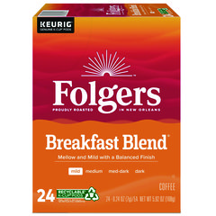 Folgers® Breakfast Blend® Coffee K-Cups®