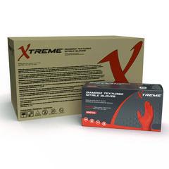 Xtreme by AMMEX® DT Nitrile Disposable Gloves, Powder-Free, X-Large, 6 mil Thick, 9.5" Long, Orange, 100/Box, 10 Boxes/Carton ;