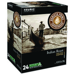 Barista Prima Coffeehouse Italian Roast K Cups Coffee Pack 24 Box Image Supply