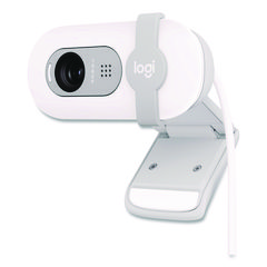 Logitech® BRIO 100 Webcam, 1920 pixels x 1080 pixels, 2 Mpixels, Off-White