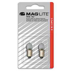Maglite® Replacement Lamp for AA Mini Flashlight, 2/Pack