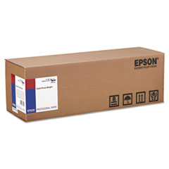 Epson® Cold Press Bright Fine Art Paper Roll, 19 mil, 17" x 50 ft, Textured Matte White