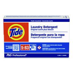 Tide® Professional™ Powder Laundry Detergent Plus Bleach, HE Compatible, Original Scent, 1.1 oz Vending Box, 156/Carton ;