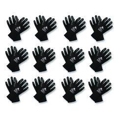 KleenGuard™ G40 Latex Coated Gloves, Size 8, Gray/Black, 12 Pairs/Pack ; 