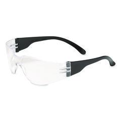 Zenon Z11sm Rimless Safety Glasses with Anti-Scratch Coating, Black Flexible-Plastic Frame, Clear Polycarbonate Lens BOU250000000