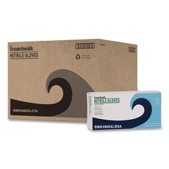 396 Series Disposable General-Purpose Nitrile Gloves, Powder-Free, XX-Large, 4.4 mil Thick, 9.5" Long, Black,100/Box,10 BX/CT BWK396XXLCTA