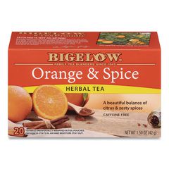 Orange and Spice Herbal Tea, 28/Box BTC10398