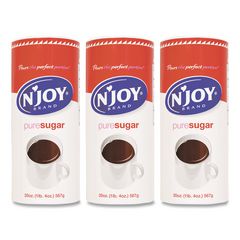 Pure Sugar Cane, 20 oz Canister, 3/Pack NJO94205