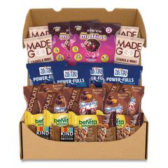 Chocolate for Breakfast Snack Box, Chocolate, 23 Assorted Snacks/Box GRR70000192