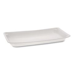 Supermarket Tray, #10P, 10.75 x 5.5 x 1.2, White, Foam, 400/Carton PCT51P110P